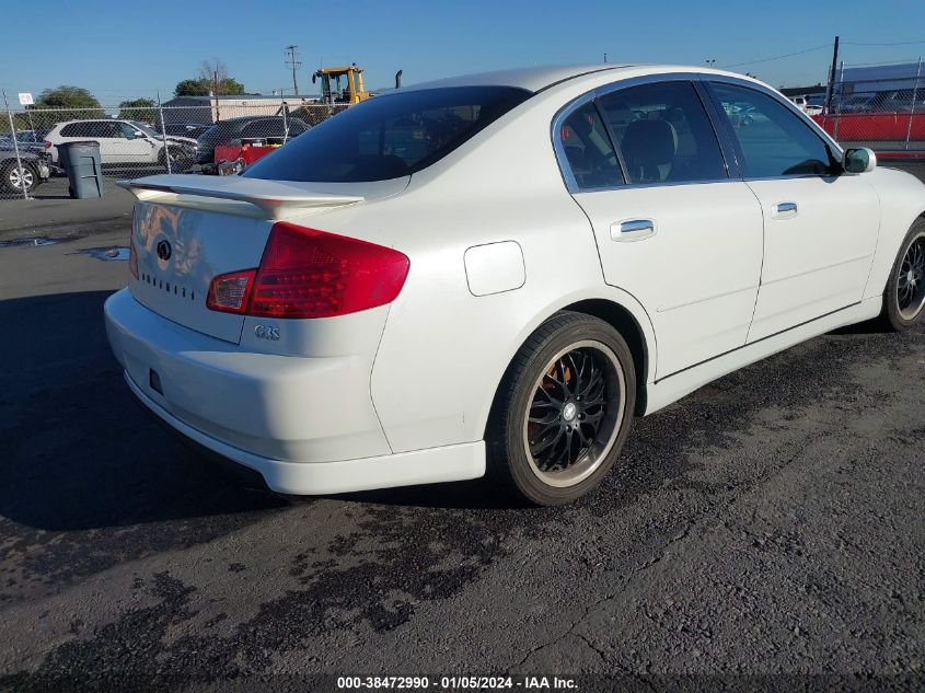 JNKCV51E93M305238 2003 Infiniti G35 Leather