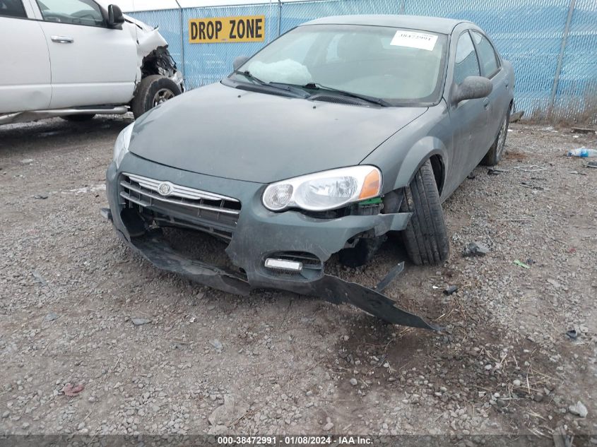 2004 Chrysler Sebring Lx VIN: 1C3EL46T84N188866 Lot: 38472991