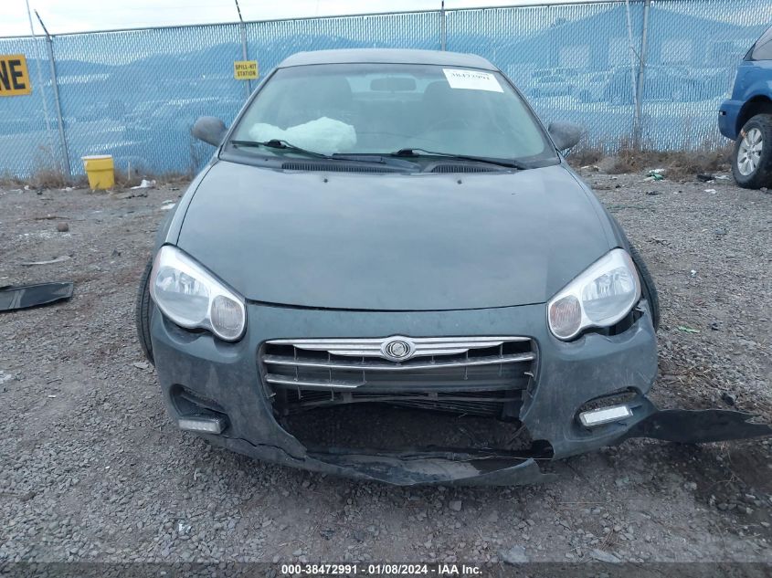 2004 Chrysler Sebring Lx VIN: 1C3EL46T84N188866 Lot: 38472991