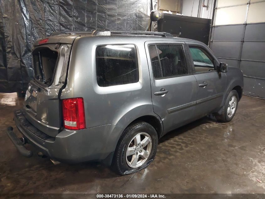 2009 Honda Pilot Ex VIN: 5FNYF48409B040514 Lot: 38473136