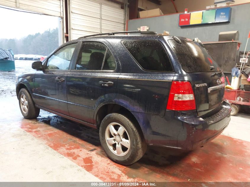 2008 Kia Sorento Lx VIN: KNDJC735285829291 Lot: 38473231