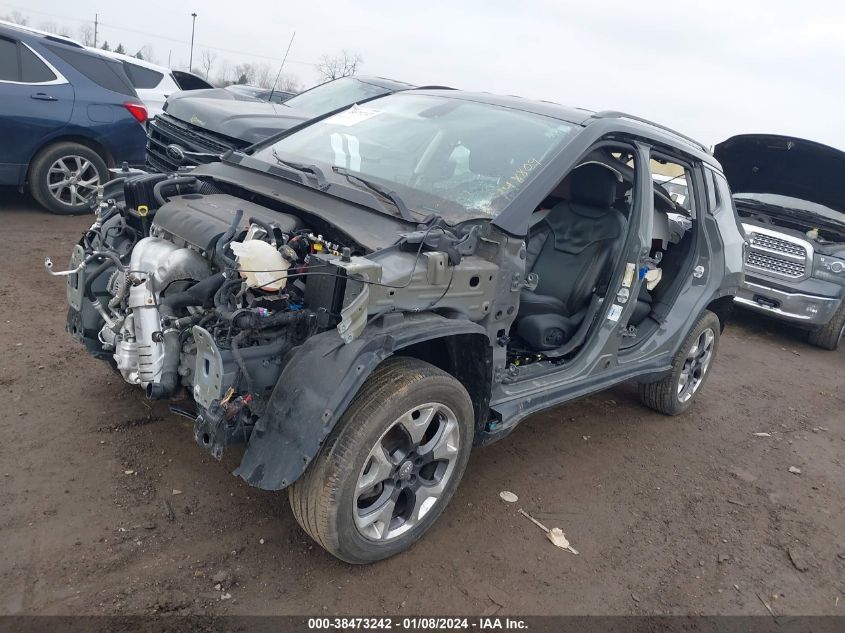 2019 Jeep Compass Limited 4X4 VIN: 3C4NJDCB0KT748809 Lot: 38473242