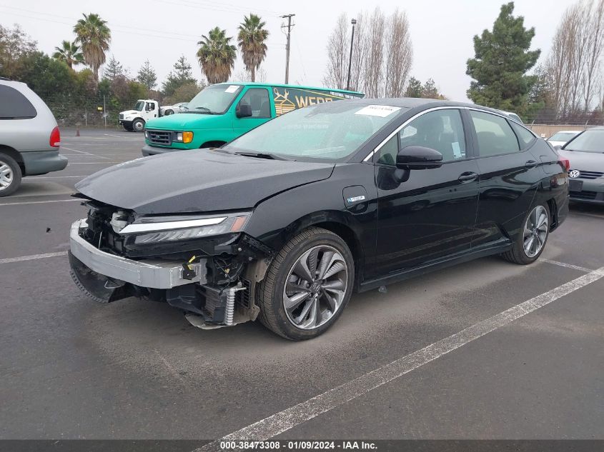 2019 Honda Clarity Plug-In Hybrid Touring VIN: JHMZC5F32KC007156 Lot: 38473308