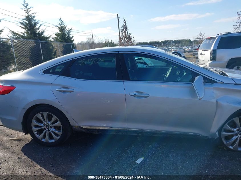 KMHFH4JG1EA424029 2014 Hyundai Azera Limited