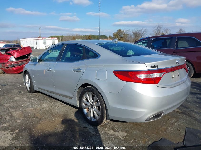 KMHFH4JG1EA424029 2014 Hyundai Azera Limited