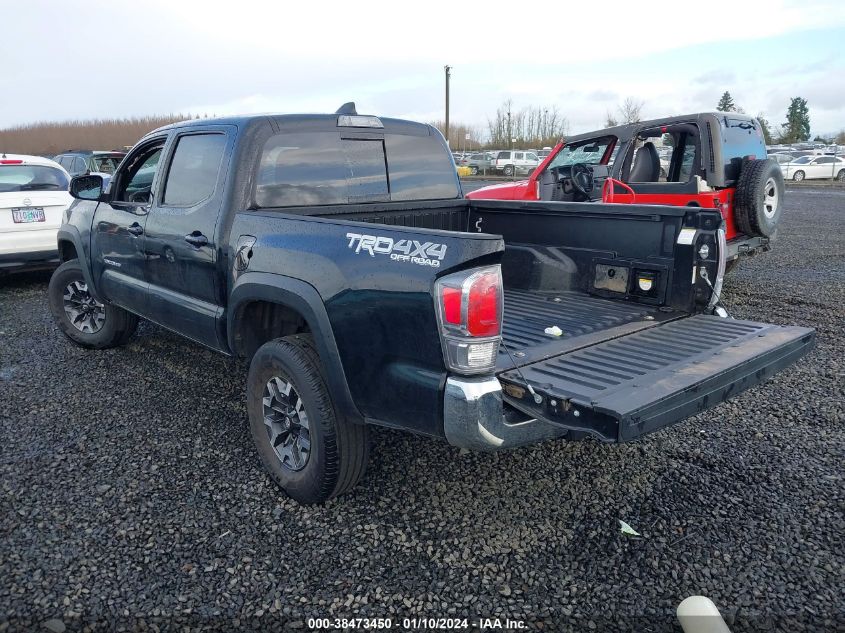 2022 Toyota Tacoma Trd Off Road VIN: 3TMCZ5AN0NM487165 Lot: 38473450