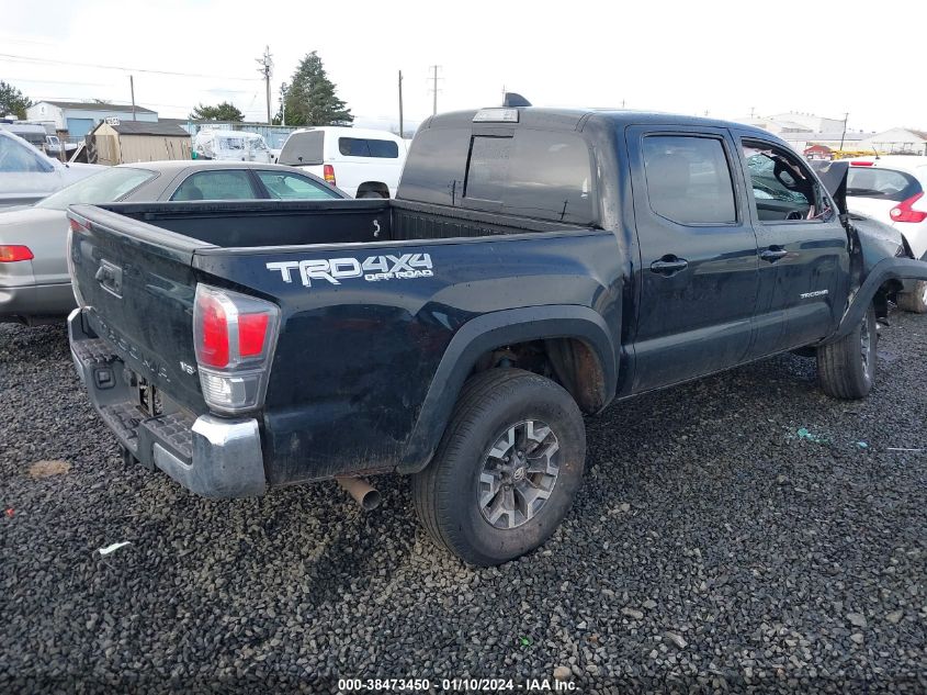 2022 Toyota Tacoma Trd Off Road VIN: 3TMCZ5AN0NM487165 Lot: 38473450