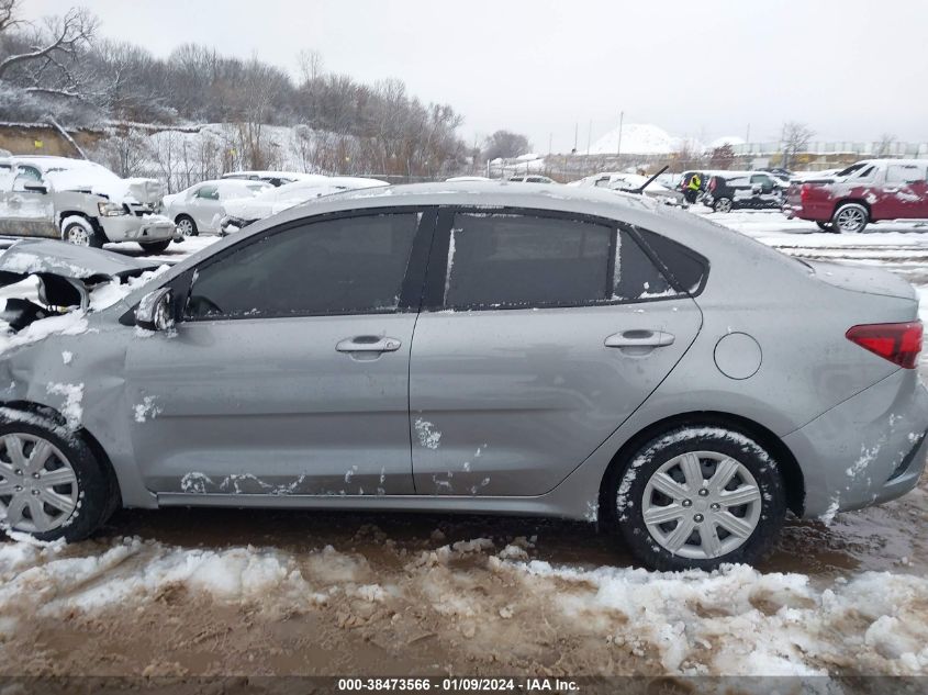 2021 Kia Rio S VIN: 3KPA24AD8ME427334 Lot: 38473566