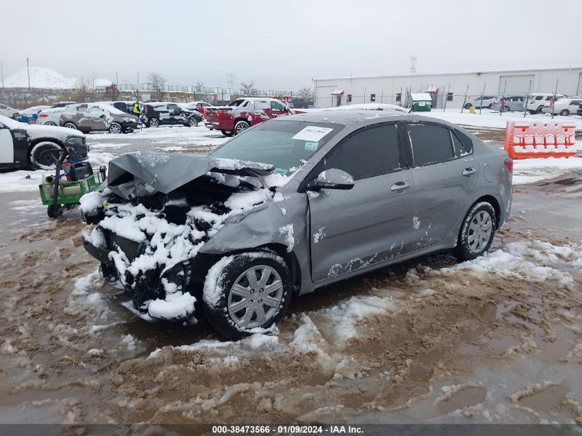 2021 Kia Rio S VIN: 3KPA24AD8ME427334 Lot: 38473566