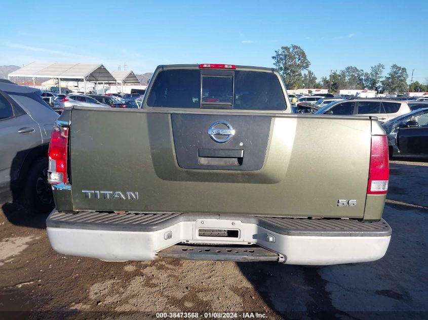 2005 Nissan Titan Xe VIN: 1N6AA06A15N559470 Lot: 38473568