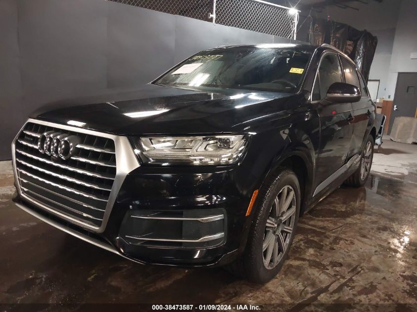 2019 Audi Q7 45 Premium/45 Se Premium VIN: WA1LHAF74KD016921 Lot: 38473587