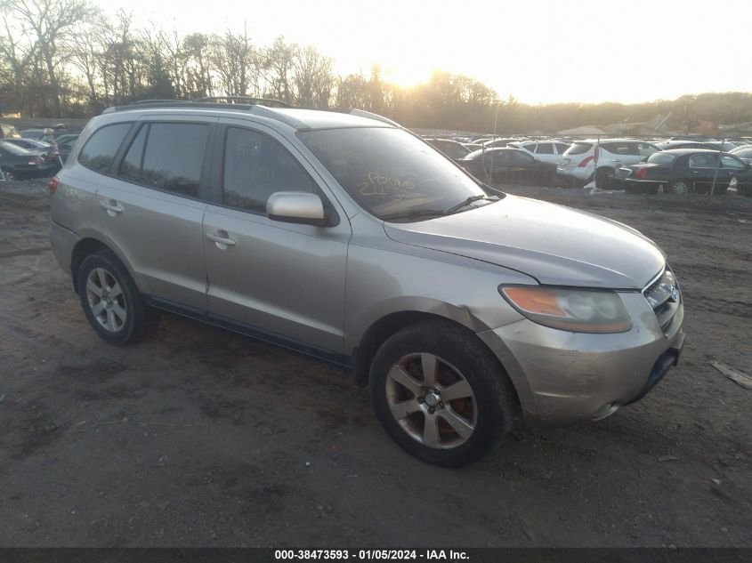 5NMSH73E97H106359 2007 Hyundai Santa Fe Limited/Se