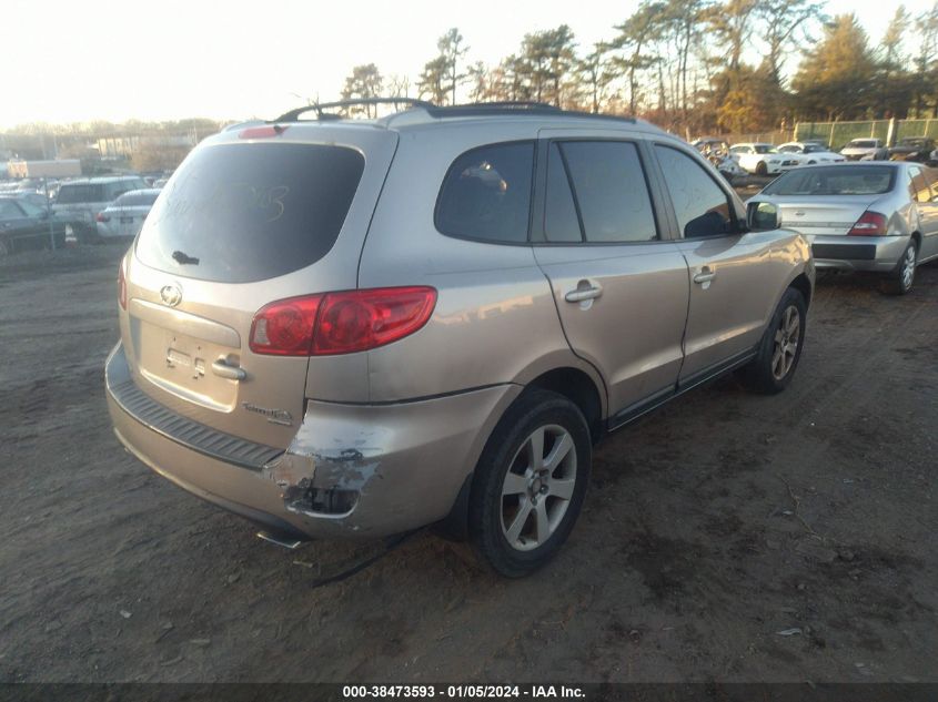 5NMSH73E97H106359 2007 Hyundai Santa Fe Limited/Se