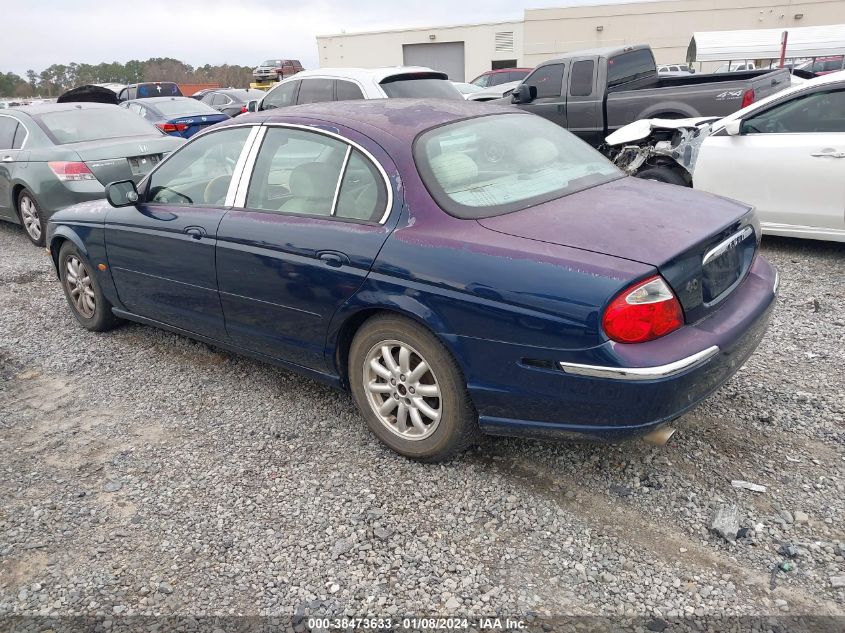 2000 Jaguar S-Type 4.0L V8 VIN: SAJDA01DXYGL75897 Lot: 38473633