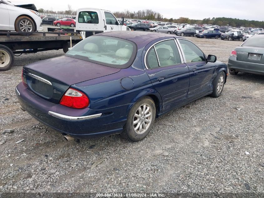 2000 Jaguar S-Type 4.0L V8 VIN: SAJDA01DXYGL75897 Lot: 38473633