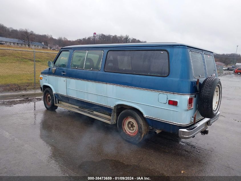 1978 GMC Vandura VIN: TGL258U514316 Lot: 38473659