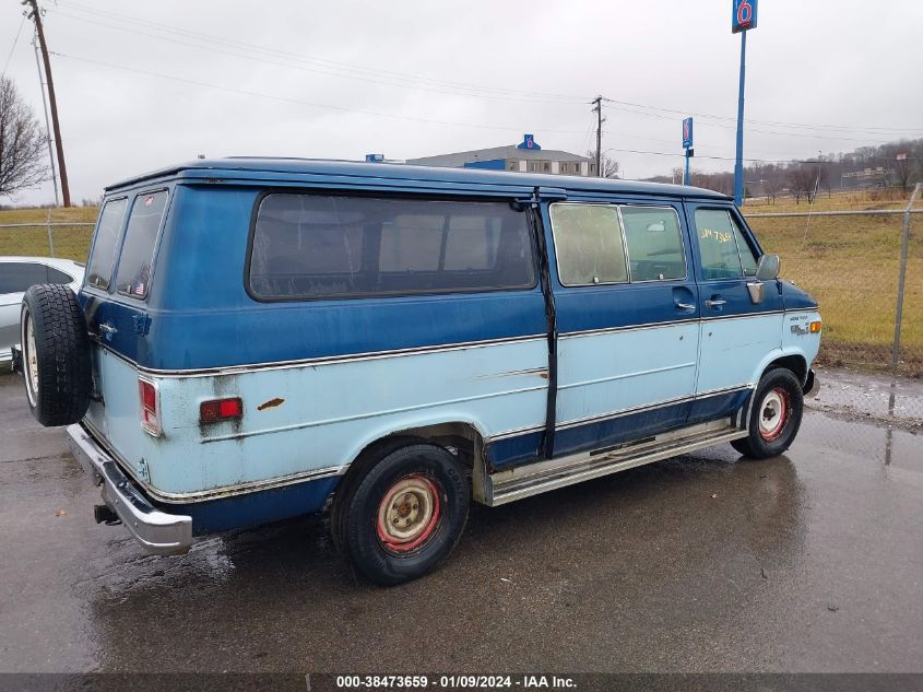 1978 GMC Vandura VIN: TGL258U514316 Lot: 38473659