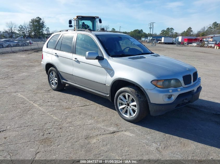 5UXFA13505LY15257 2005 BMW X5 3.0I