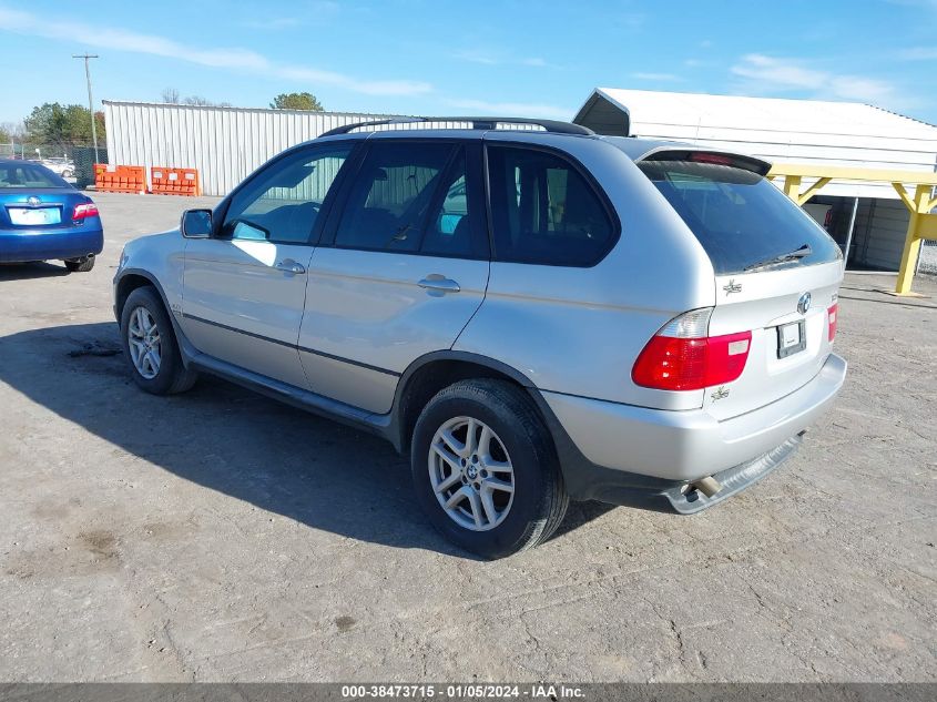 5UXFA13505LY15257 2005 BMW X5 3.0I