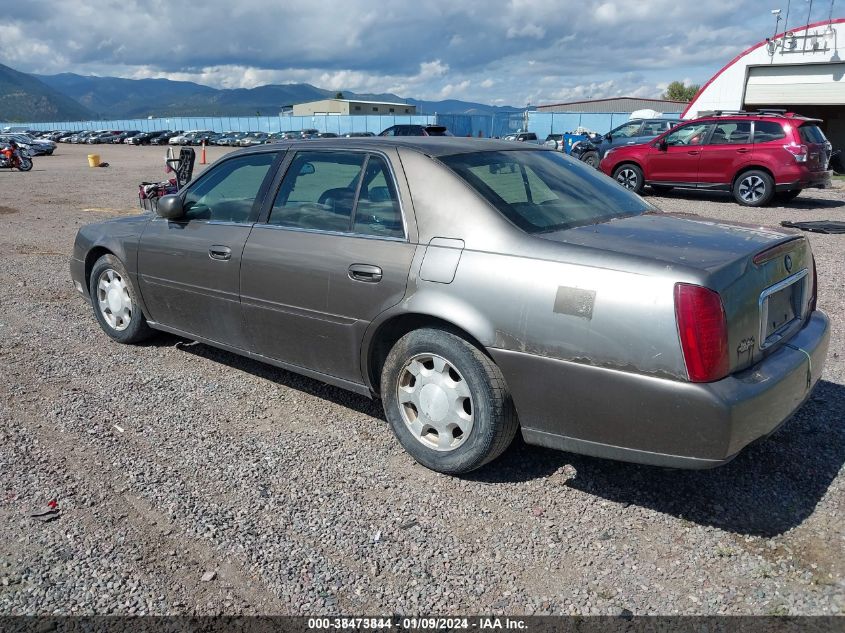 2001 Cadillac Deville Livery Pkg VIN: 1G6KD54Y91U206425 Lot: 38473844