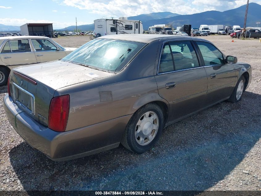 2001 Cadillac Deville Livery Pkg VIN: 1G6KD54Y91U206425 Lot: 38473844