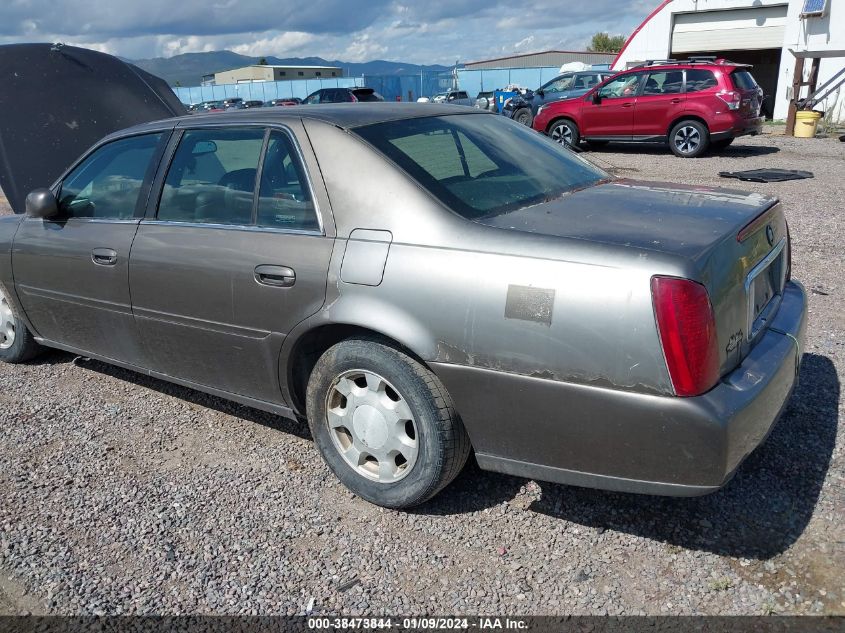 2001 Cadillac Deville Livery Pkg VIN: 1G6KD54Y91U206425 Lot: 38473844