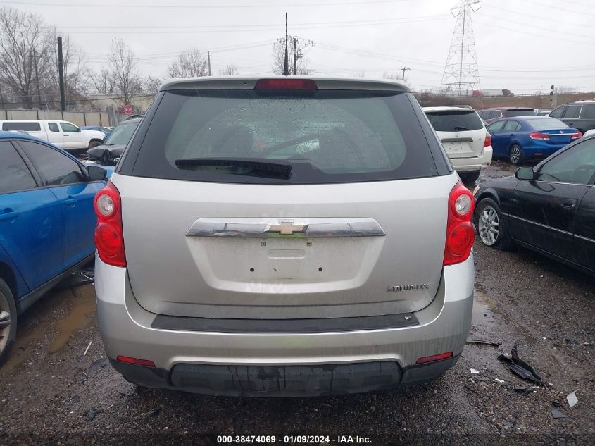 2013 Chevrolet Equinox Ls VIN: 1GNALBEK2DZ115600 Lot: 38474069