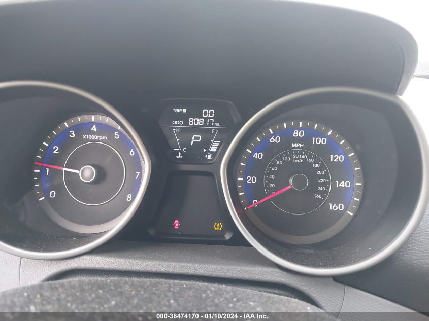 2013 Hyundai Elantra Limited (Ulsan Plant) VIN: KMHDH4AE3DU715330 Lot: 38474170