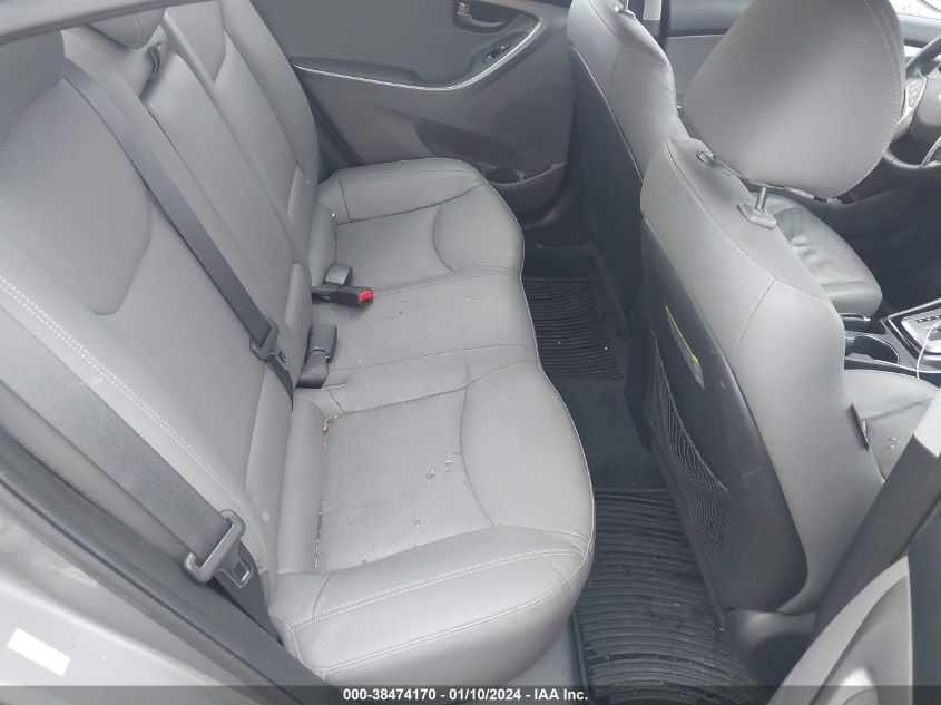 2013 Hyundai Elantra Limited (Ulsan Plant) VIN: KMHDH4AE3DU715330 Lot: 38474170