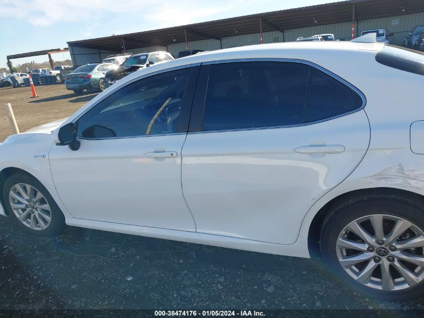 4T1C31AK6LU531738 2020 Toyota Camry Le Hybrid