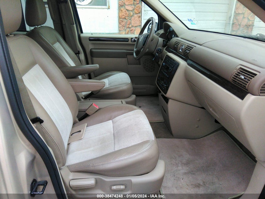 2007 Mercury Monterey Luxury VIN: 2MRDA22237BJ01242 Lot: 38474248