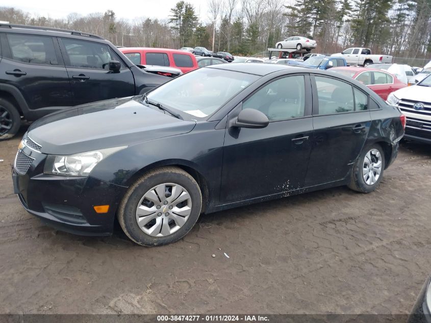 2013 Chevrolet Cruze Ls Auto VIN: 1G1PA5SG4D7316767 Lot: 38474277