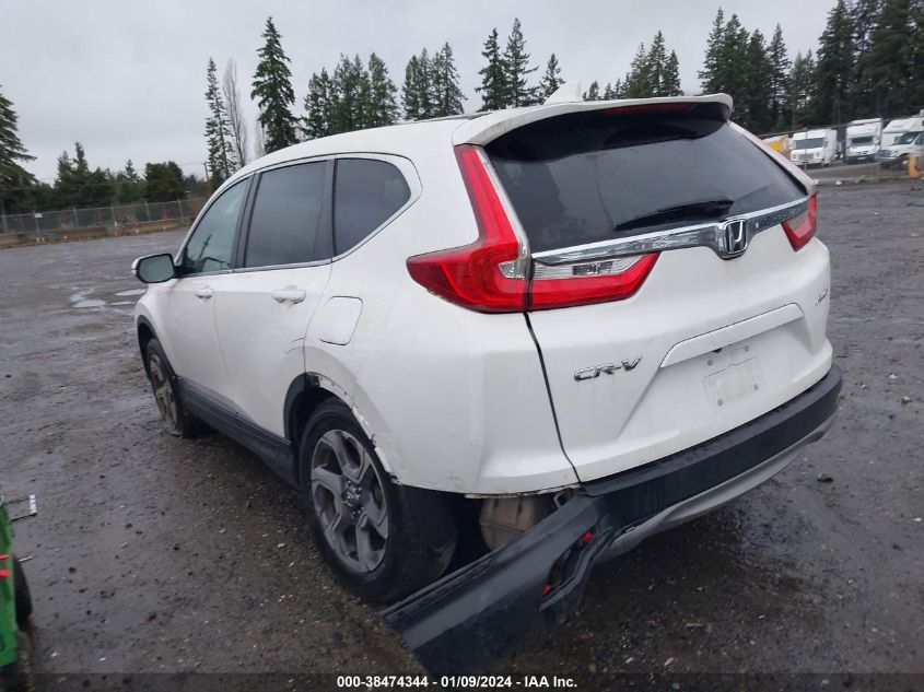 2019 Honda Cr-V Ex VIN: 5J6RW2H52KA011283 Lot: 38474344