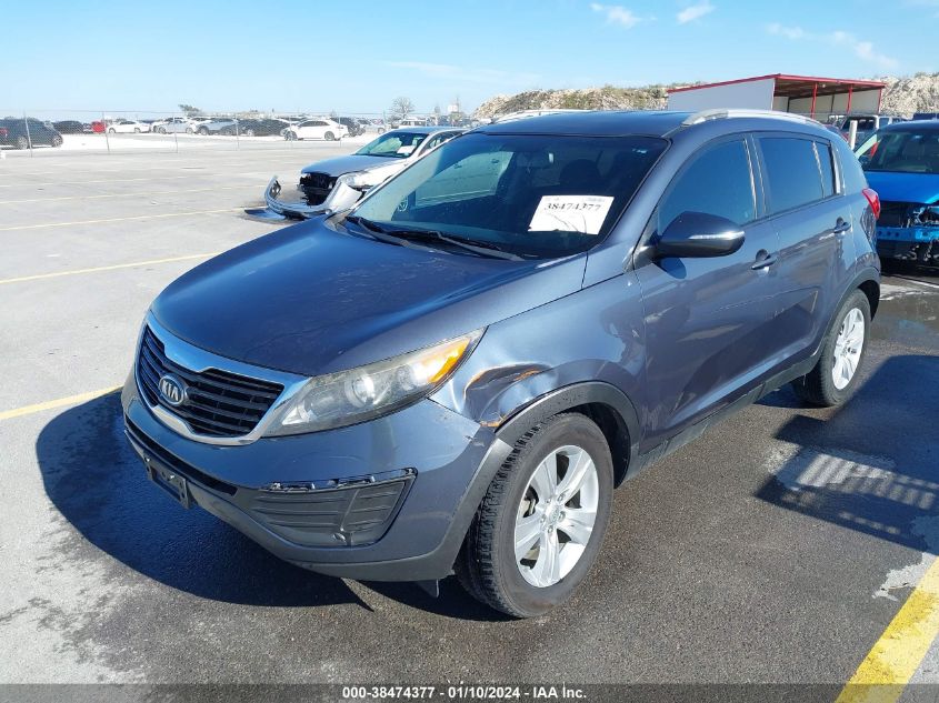 2011 Kia Sportage Lx VIN: KNDPB3A22B7105305 Lot: 38474377