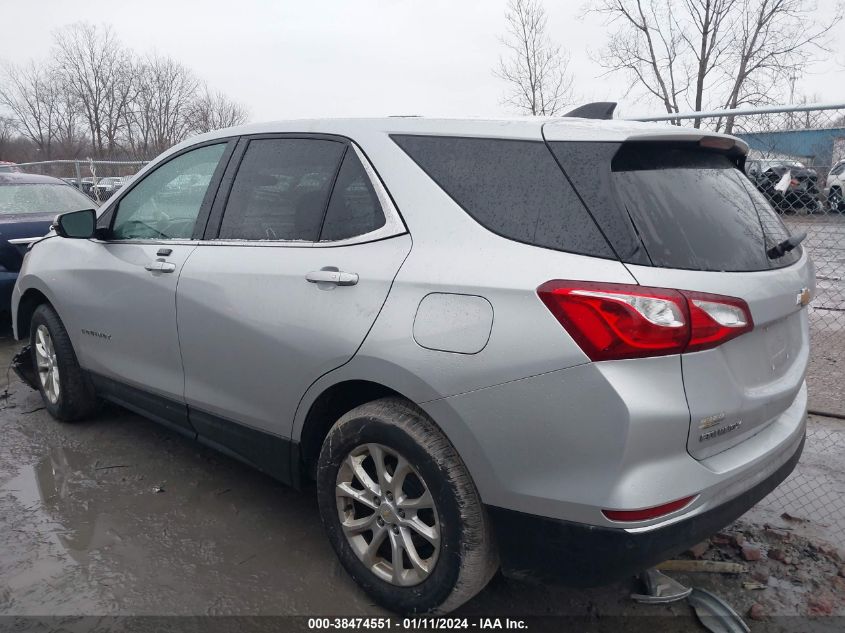 2GNAXJEV3J6130560 2018 Chevrolet Equinox Lt