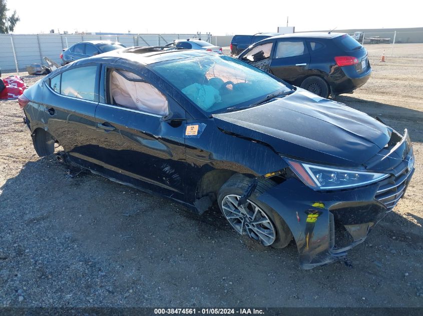 2020 Hyundai Elantra Limited VIN: 5NPD84LF3LH521643 Lot: 38474561