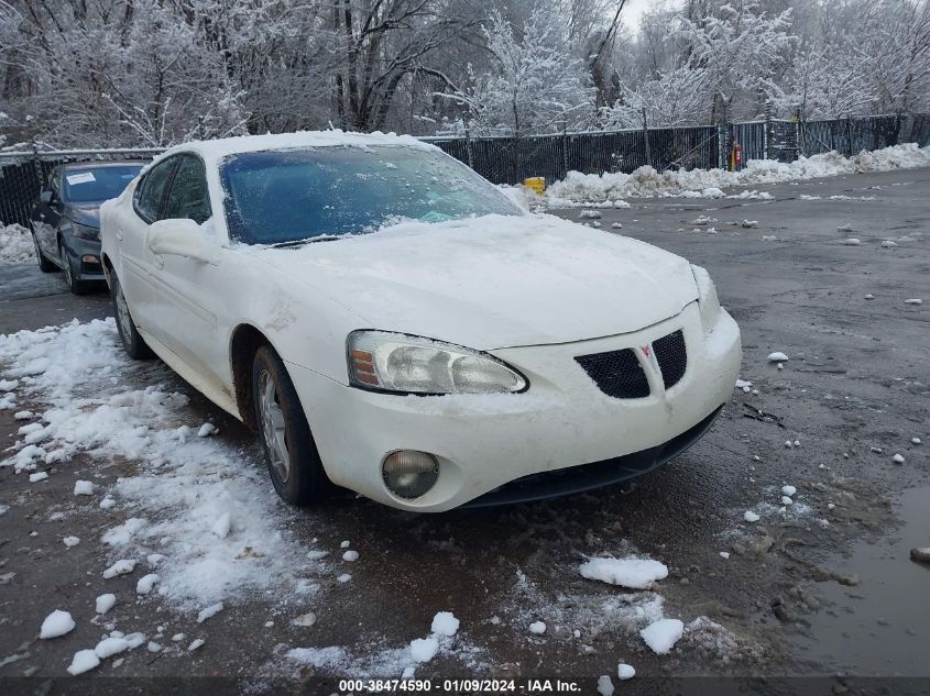 2004 Pontiac Grand Prix Gt1 VIN: 2G2WP522041277750 Lot: 38474590