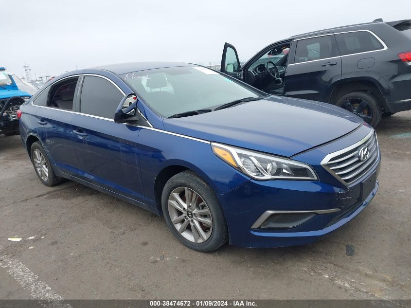 2017 Hyundai Sonata Se VIN: 5NPE24AF8HH504367 Lot: 38474672