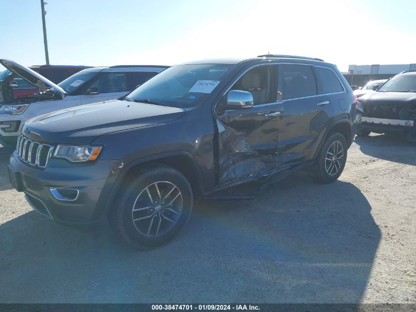 2017 Jeep Grand Cherokee Limited 4X2 VIN: 1C4RJEBG2HC888451 Lot: 38474701