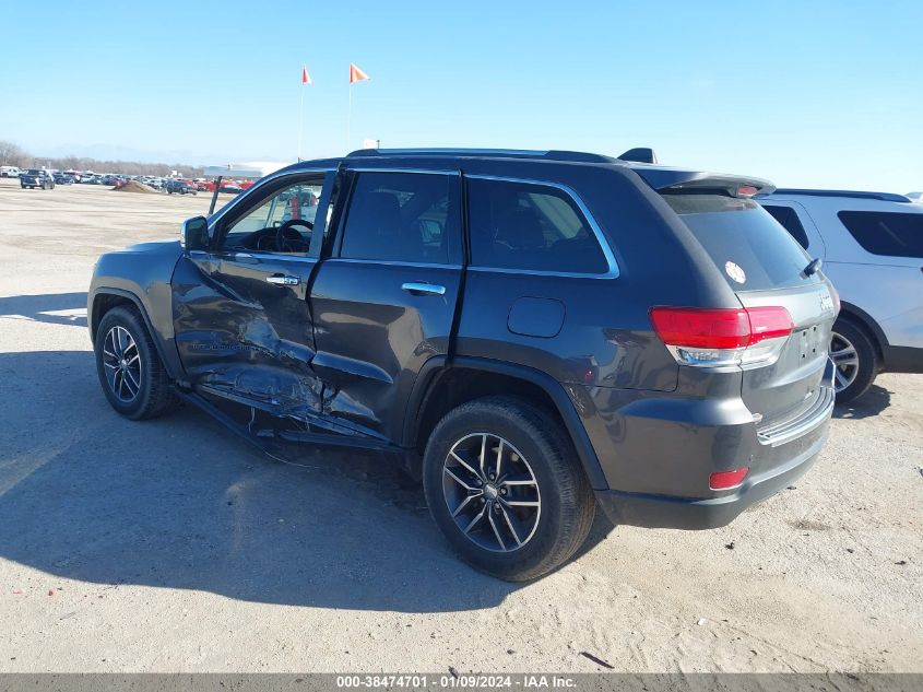 2017 Jeep Grand Cherokee Limited 4X2 VIN: 1C4RJEBG2HC888451 Lot: 38474701