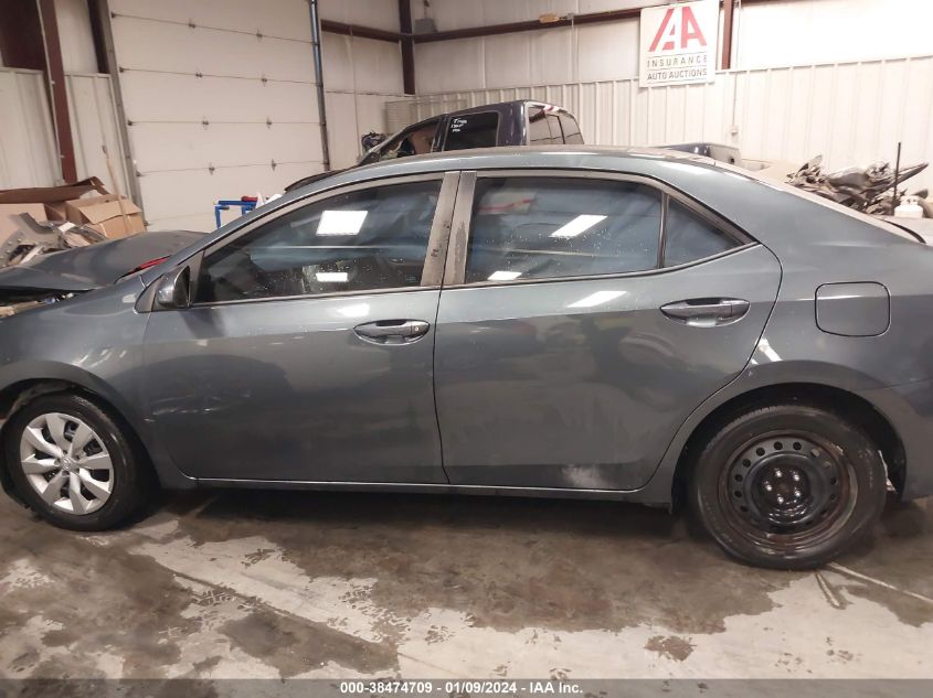 2016 Toyota Corolla Le VIN: 5YFBURHE8GP470519 Lot: 38474709