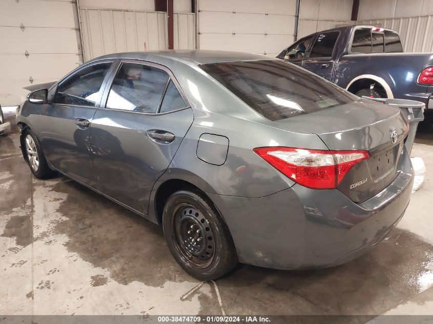 2016 Toyota Corolla Le VIN: 5YFBURHE8GP470519 Lot: 38474709