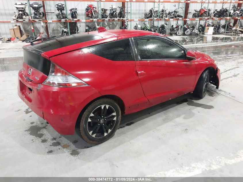 JHMZF1D69FS000987 2015 Honda Cr-Z Ex