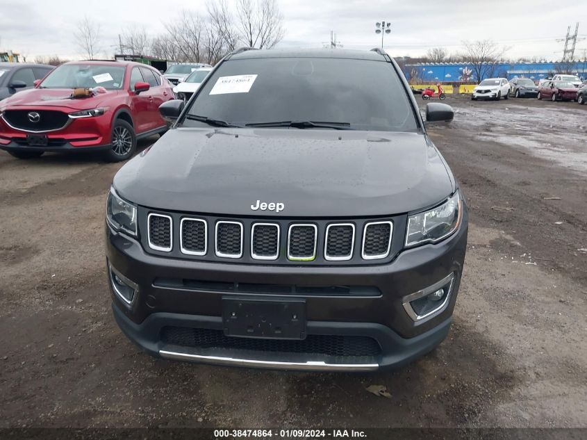 2018 Jeep Compass Limited 4X4 VIN: 3C4NJDCB3JT483575 Lot: 38474864