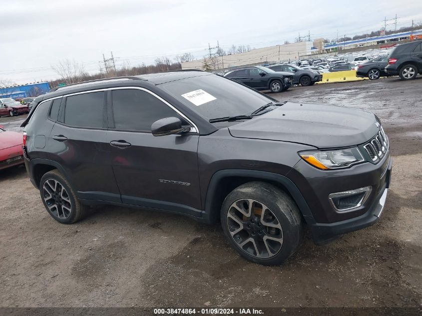 2018 Jeep Compass Limited 4X4 VIN: 3C4NJDCB3JT483575 Lot: 38474864