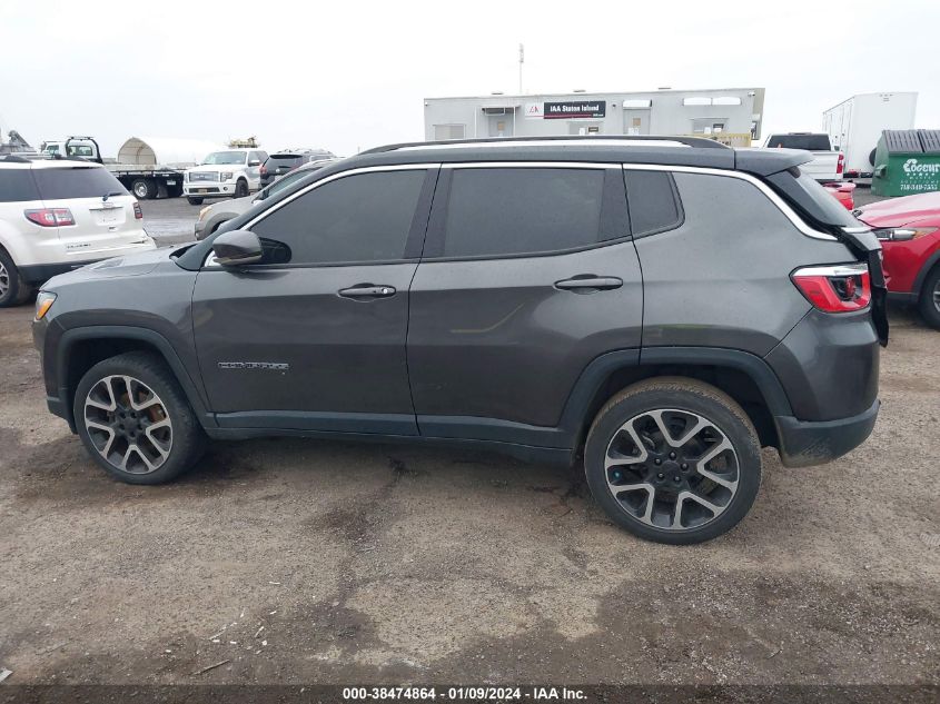 2018 Jeep Compass Limited 4X4 VIN: 3C4NJDCB3JT483575 Lot: 38474864