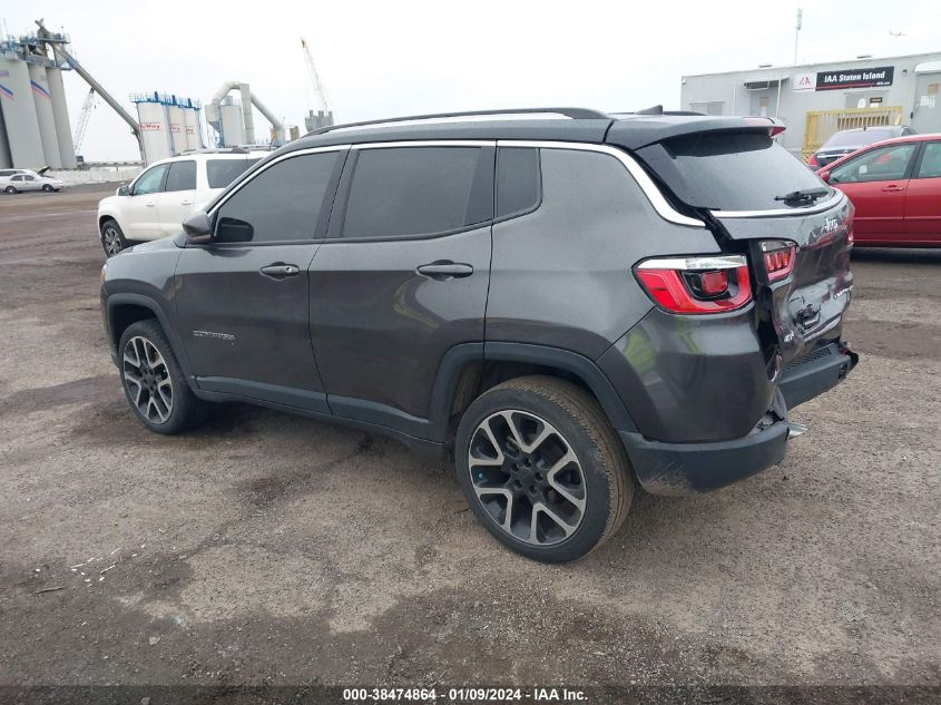 2018 Jeep Compass Limited 4X4 VIN: 3C4NJDCB3JT483575 Lot: 38474864