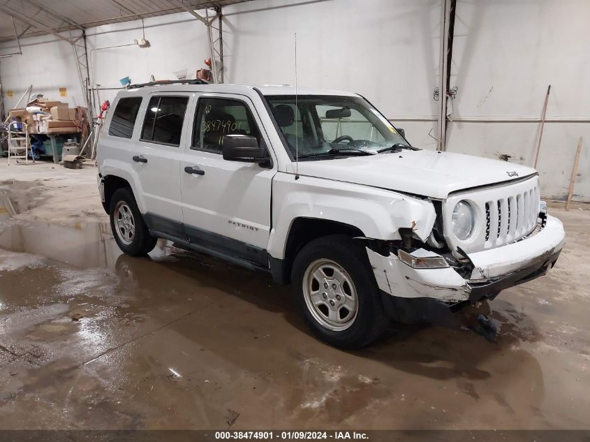 1J4NT1GA0BD289937 2011 Jeep Patriot Sport