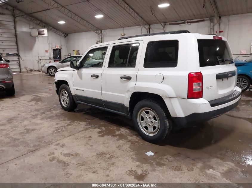 1J4NT1GA0BD289937 2011 Jeep Patriot Sport