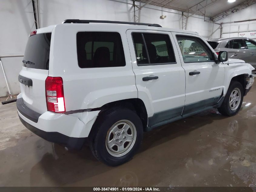 1J4NT1GA0BD289937 2011 Jeep Patriot Sport